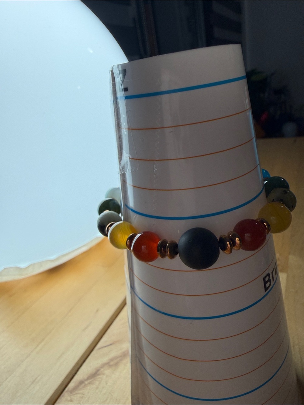 Multicolor Beaded Stretch Bracelet - Brand: - Picture 3 of 4